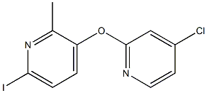 3-((4-氯吡啶-2-基)氧基)-6-碘-2-甲基吡啶, 2385677-79-0, 结构式