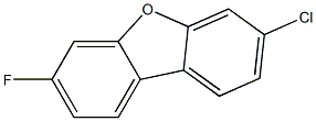 3-chloro-7-fluorodibenzo[b,d]furan Structure