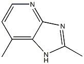 2,7-Dimethyl-1H-imidazo[4,5-b]pyridine,,结构式
