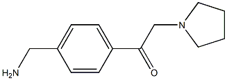 2-(4-(aminomethyl)phenyl)-1-(pyrrolidin-1-yl)ethanone, 928649-37-0, 结构式