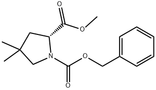 (R)-1-Cbz-4,4-dimethyl-pyrrolidine-2-carboxylic acid methyl ester|