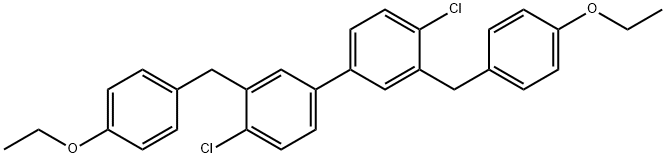 4,4'-dichloro-3,3'-bis(4-ethoxybenzyl)-1,1'-biphenyl