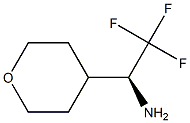 (S)-2,2,2-TRIFLUORO-1-(TETRAHYDRO-2H-PYRAN-4-YL)ETHANAMINE Structure