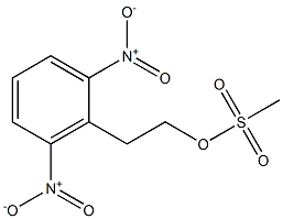 2-(2,6-dinitrophenyl)ethyl methanesulfonate Structure