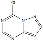 4-CHLOROPYRAZOLO[1,5-A][1,3,5]TRIAZINE 化学構造式