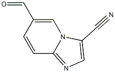 6-甲酰基咪唑并[1,2-A]吡啶-3-甲腈 结构式