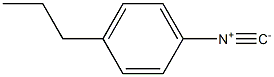 1-isocyano-4-propylbenzene Structure