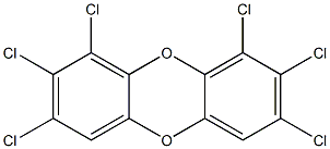 1,2,3,7,8,9-六氯二苯并二噁英-13C12, 109719-82-6, 结构式