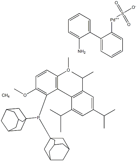 Methanesulfonato [2-(Di-1-adamantylphosphino)-2',4',6'-triisopropyl-3,6-dimethoxybiphenyl][2-(2'-amino-1,1'-biphenyl)]palladium(II)