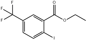 Ethyl 2-iodo-5-(trifluoromethyl)benzoate Struktur