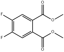 Dimethyl 4,5-difluorophthalate Structure