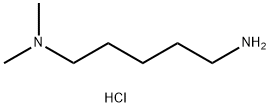 5-(二甲基氨基)戊胺二盐酸盐,90001-90-4,结构式