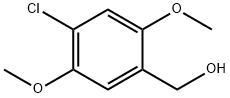 (4-Chloro-2,5-dimethoxyphenyl)methanol 化学構造式