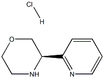 (R)-3-(Pyridin-2-yl)morpholine hydrochloride Structure