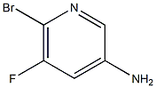 6-bromo-5-fluoropyridin-3-amine Structure