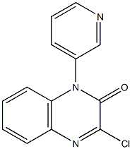 3-chloro-1-(pyridin-3-yl)quinoxalin-2(1H)-one Structure