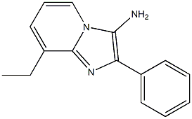 8-ethyl-2-phenylimidazo[1,2-a]pyridin-3-amine Structure