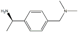 (R)-1-(4-((dimethylamino)methyl)phenyl)ethanamine 结构式