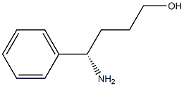 (S)-4-amino-4-phenylbutan-1-ol,,结构式