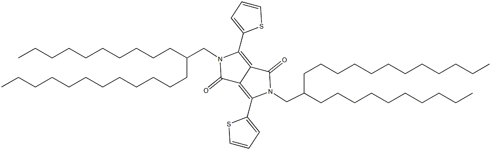 2,5-Bis-(2-decyl-tetradecyl)-3,6-di-thiophen-2-yl-2,5-dihydro-pyrrolo[3,4-c]pyrrole-1,4-dione