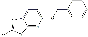 5-Benzyloxy-2-chloro-thiazolo[5,4-b]pyridine,,结构式