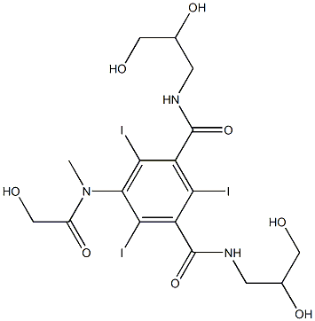 碘美普尔杂质3, , 结构式