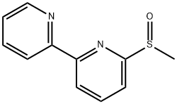 6-(methylsulfinyl)-2,2'-bipyridine Structure