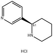 (R)-3-(PIPERIDIN-2-YL)PYRIDINE DIHYDROCHLORIDE Struktur