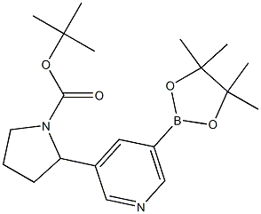 2223005-66-9 tert-butyl 2-(5-(4,4,5,5-tetramethyl-1,3,2-dioxaborolan-2-yl)pyridin-3-yl)pyrrolidine-1-carboxylate