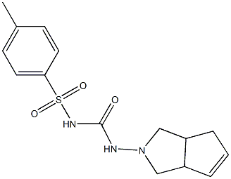 1-[(4-Methylphenyl)sulfonyl]-3-(3,3a,4,6a-tetrahydrocyclopenta[c]pyrrol-2(1H)-yl)urea|格列齐特杂质03