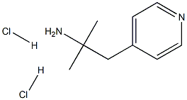 2-Methyl-1-(pyridin-4-yl)propan-2-amine dihydrochloride Struktur