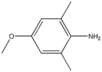 2,6-二甲基-4-甲氧基苯胺,,结构式