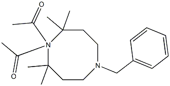 N,N'-((benzylazanediyl)bis(2-methylbutane-4,2-diyl))diacetamide Structure