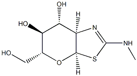 (3aR,5R,6S,7R,7aR)-2-(methylamino)-5-(hydroxymethyl)-5,6,7,7a-tetrahydro-3aH-pyrano[3,2-d]thiazole-6,7-diol