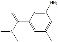 3-amino-N,N,5-trimethylbenzamide Structure