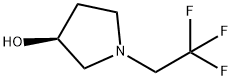 (3S)-1-(2,2,2-三氟乙基)吡咯烷-3-醇,1568206-47-2,结构式
