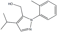  (4-isopropyl-1-o-tolyl-1H-pyrazol-5-yl)methanol