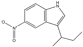 3-sec-butyl-5-nitro-1H-indole Structure