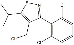  4-(chloromethyl)-3-(2,6-dichlorophenyl)-5-isopropylisothiazole