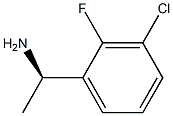 (R)-1-(3-chloro-2-fluorophenyl)ethanamine,,结构式