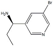 (R)-1-(5-bromopyridin-3-yl)propan-1-amine Structure