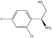 (S)-2-amino-2-(2-chloro-4-fluorophenyl)ethanol,,结构式