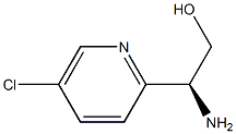 (S)-2-amino-2-(5-chloropyridin-2-yl)ethanol Structure