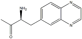  (S)-3-amino-4-(quinoxalin-6-yl)butan-2-one