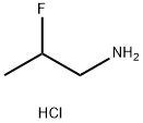 2-氟丙烷-1-氨基盐酸盐, 2098116-13-1, 结构式
