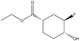 ethyl (1S,3R,4R)-3-fluoro-4-hydroxycyclohexane-1-carboxylate|ethyl (1S,3R,4R)-3-fluoro-4-hydroxycyclohexane-1-carboxylate