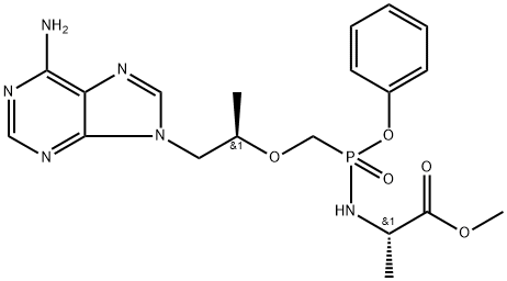 替诺福韦拉酚氨酯杂质12, 390409-27-5, 结构式