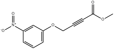 methyl 4-(3-nitrophenoxy)but-2-ynoate,2247849-89-2,结构式
