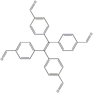 四(4-醛基苯)乙烯,,结构式