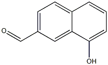 8-hydroxy-2-naphthaldehyde Structure